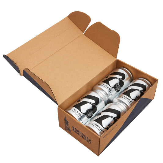 Geschenkbox 4 x 0,33l Export in der Dose